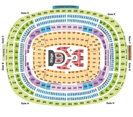 Northwest Stadium Karol G Seating Chart